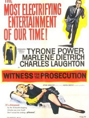 검찰측 증인. Witness for the Prosecution (타이론 파워) 앨범 표지