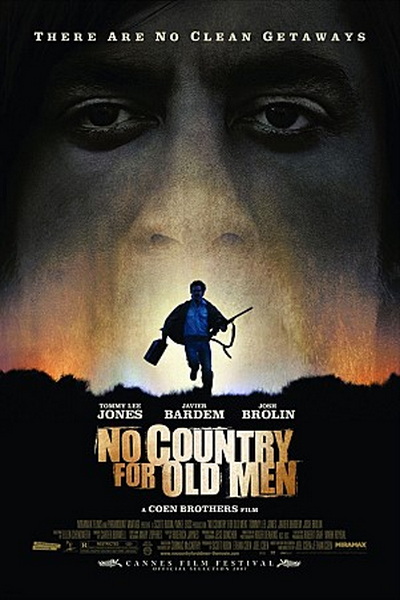노인을 위한 나라는 없다. No Country for Old Men (토미 리 존스, 하비에르 바르뎀) 앨범 표지